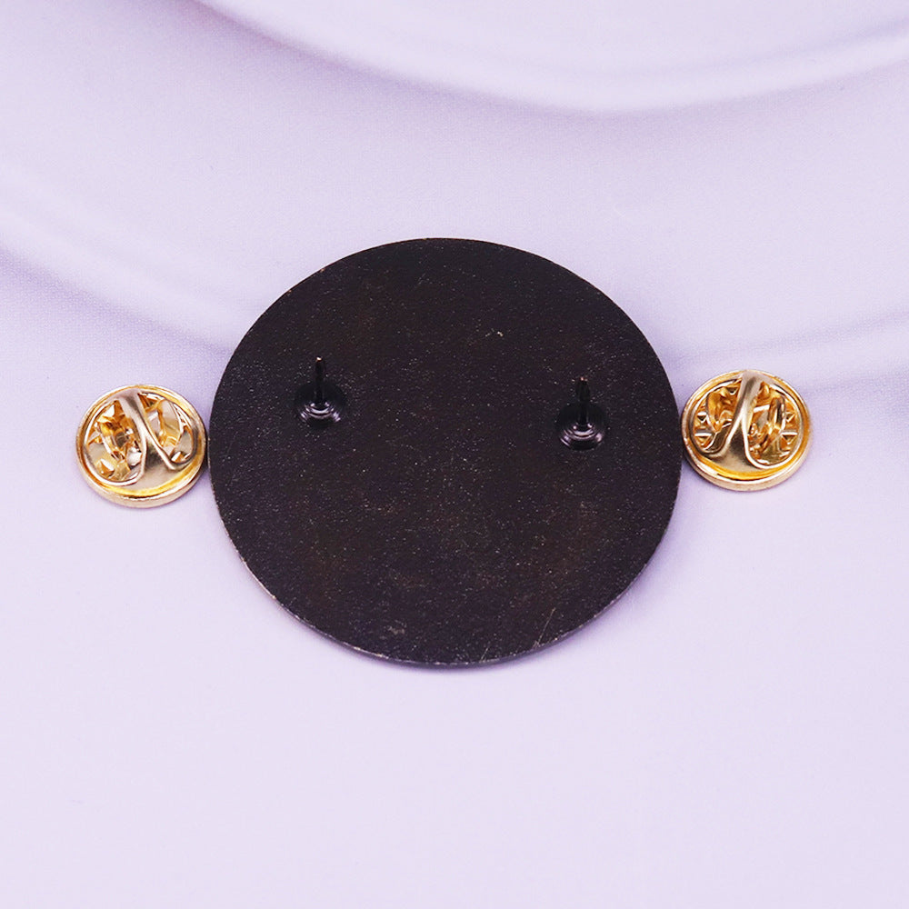 Vintage Celtic Raven Triskelion Brooch - Norse Viking Knotwork Collectible Pin