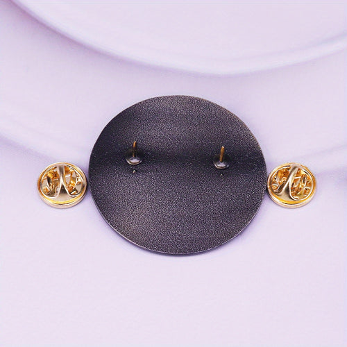 Antique Brass Odin’s Ravens Celtic Knot Brooch - Norse Viking Jewelry